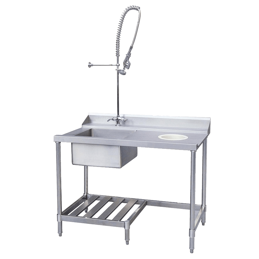 Kitchen Faucet And Cleaning Unit